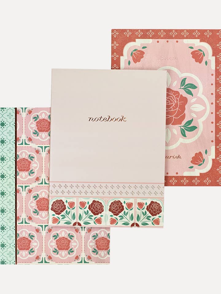 Journal, Moroccan Rose - 3 Pack for wholesale by Elum Designs