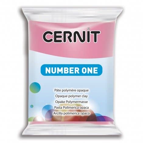 Cernit No. 1 pâte polymère fuchsia 56 g pour la vente par Zwajomi Clay