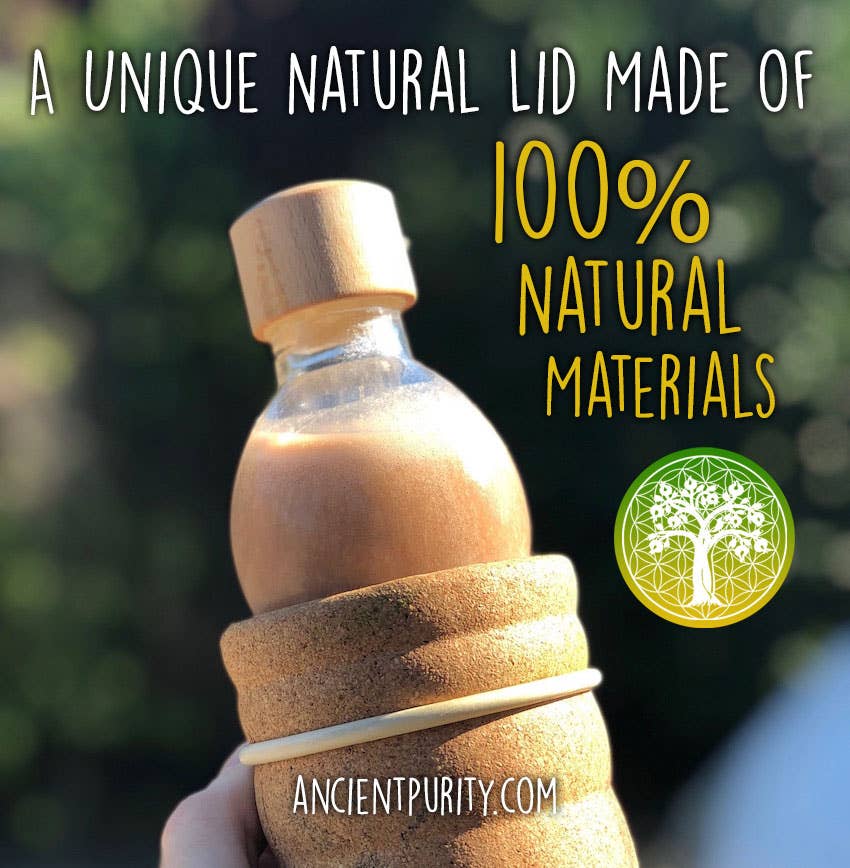 Ancient Purity - Wholesale Water bottle - Glass Energy Bottle | Sacred Geometry | Flower of Life6