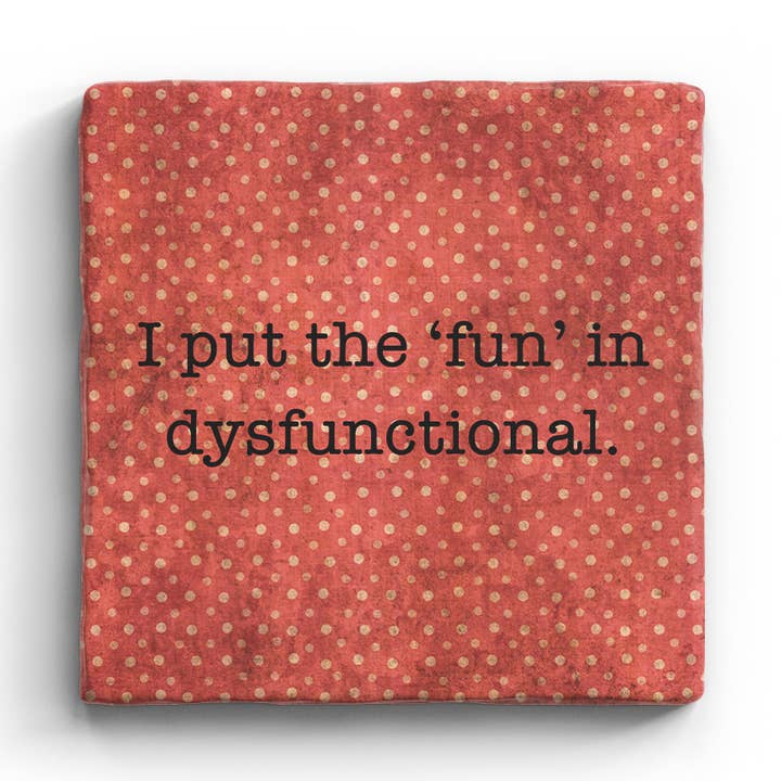 Dysfunktional - Marmorküstenbahn für den Großhandel von Paisley & Parsley