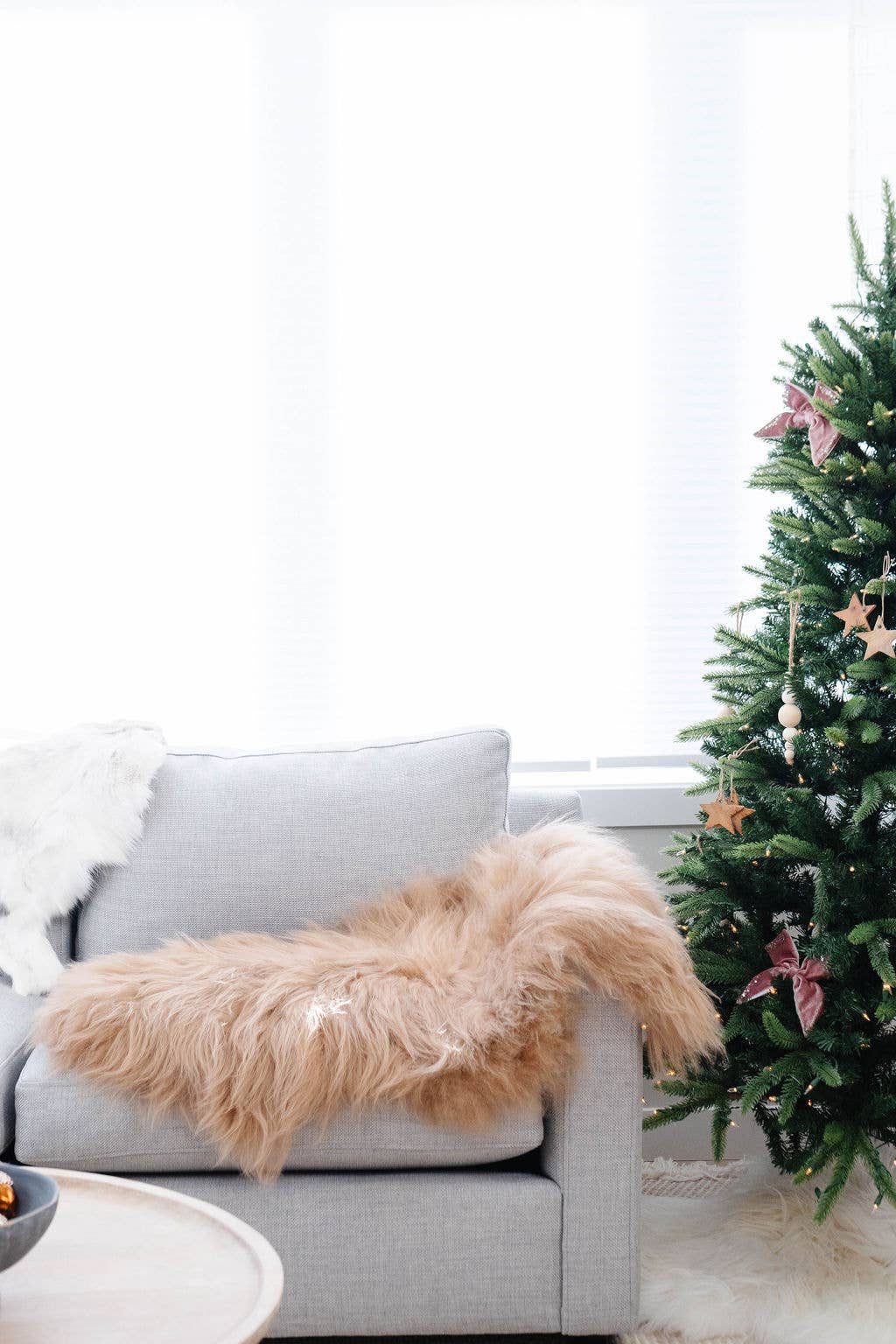 Black Sheep (White Light) - Wholesale Area Rug - Camel Icelandic Sheepskin Throw Rug2