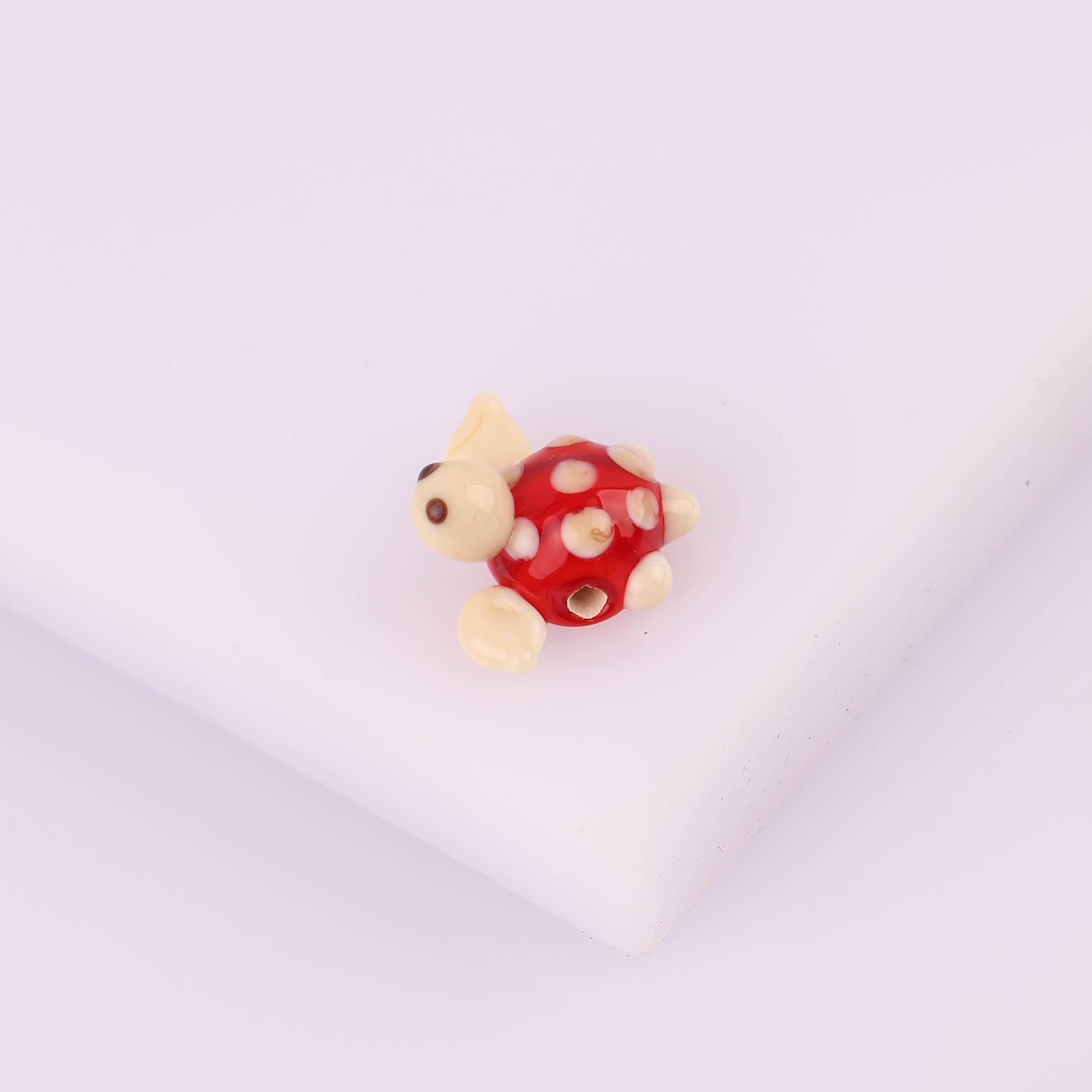 Adamodart - Wholesale Individual Charm/Pendant - Murano Glass DIY Turtle Bead, Lampwork animal bracelet charm1