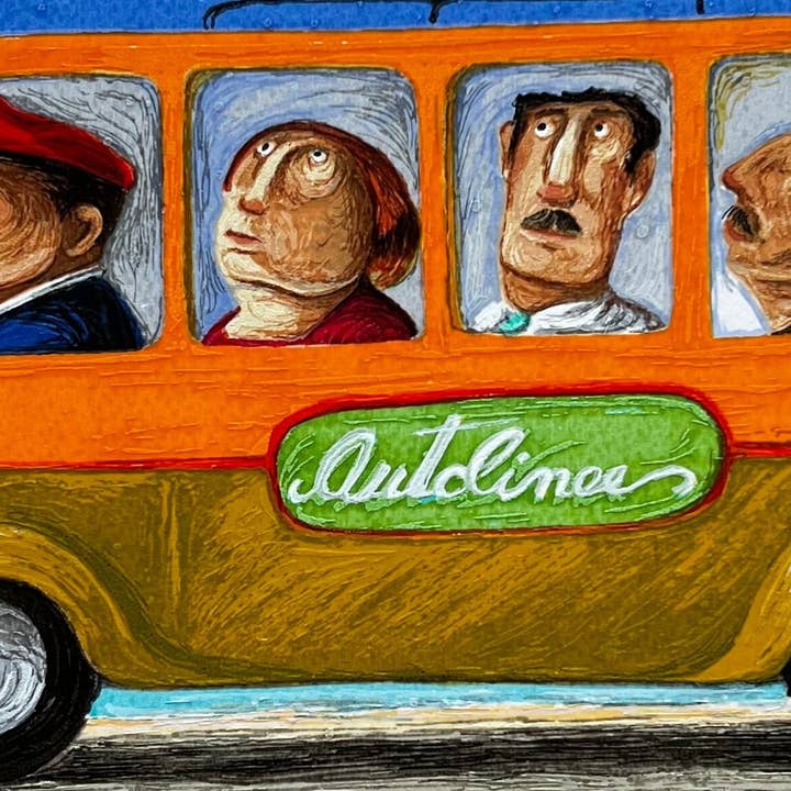 Busslinjer | Pino Procopio för wholesale av Arte Focus