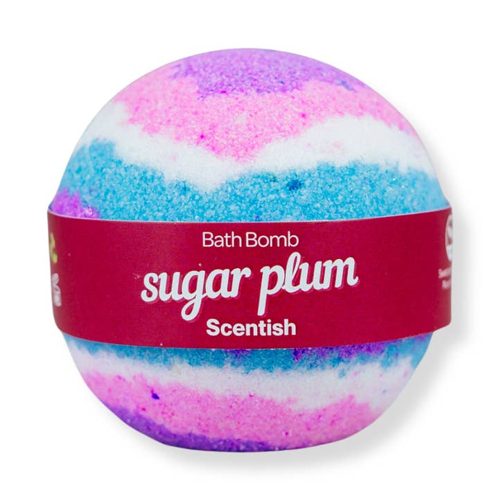 Sugar Plum Bath Bomb for wholesale by Scentish