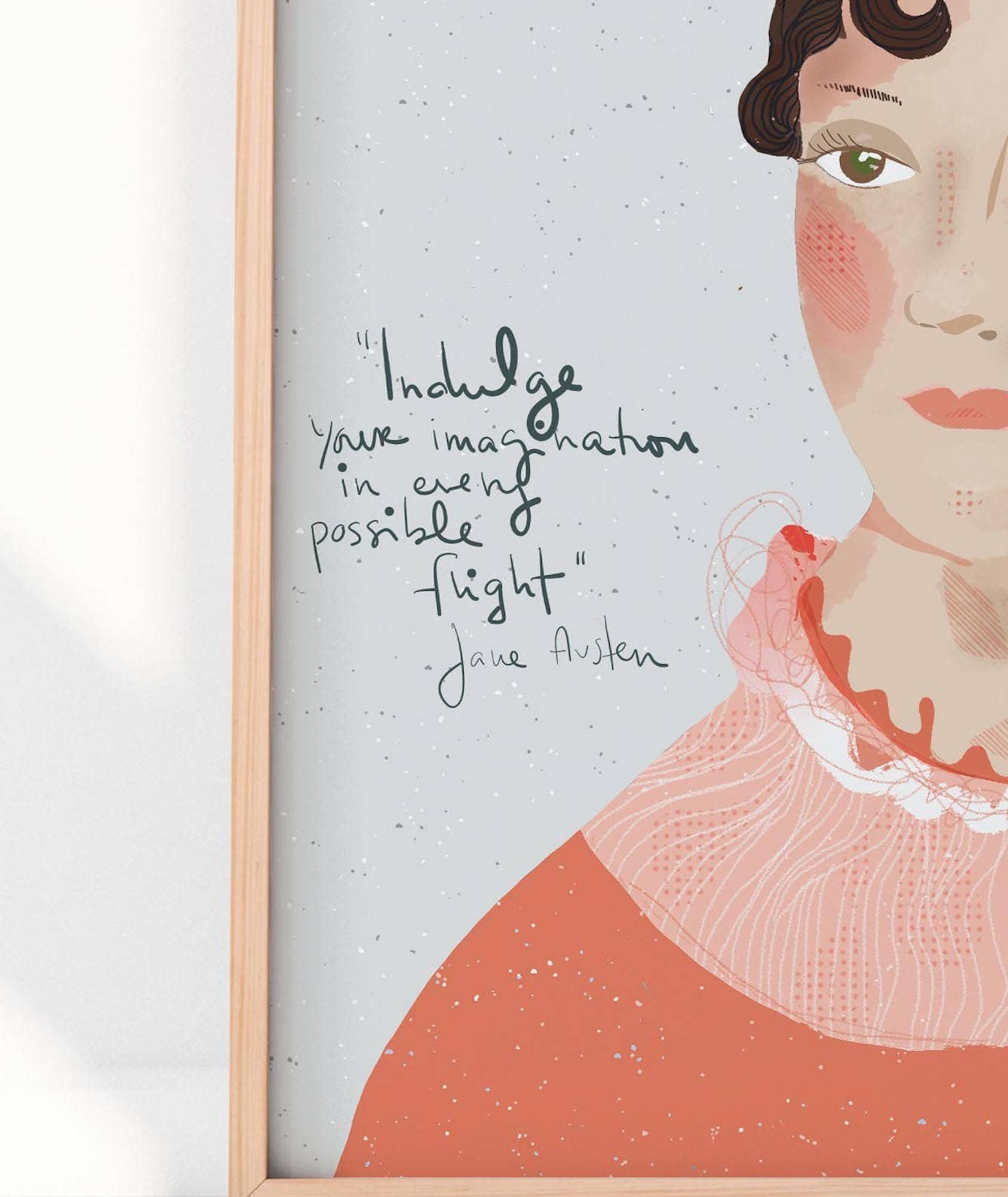 Violet Red Studio - Wholesale Everyday Greeting Card - Jane Austen  3