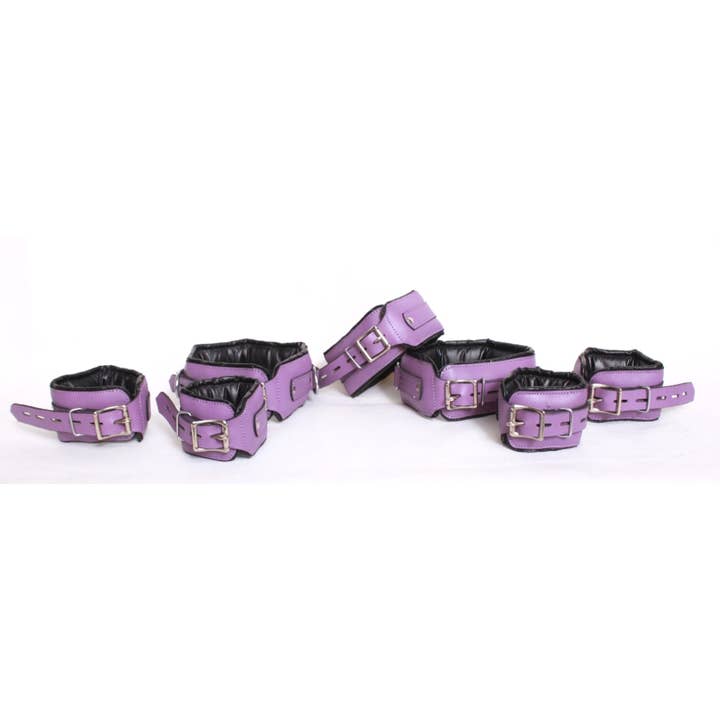 greenman premier essentials – wholesale Sex toy – Luxury Wrist Ankle Cuffs BDSM Restraints Bondage Set