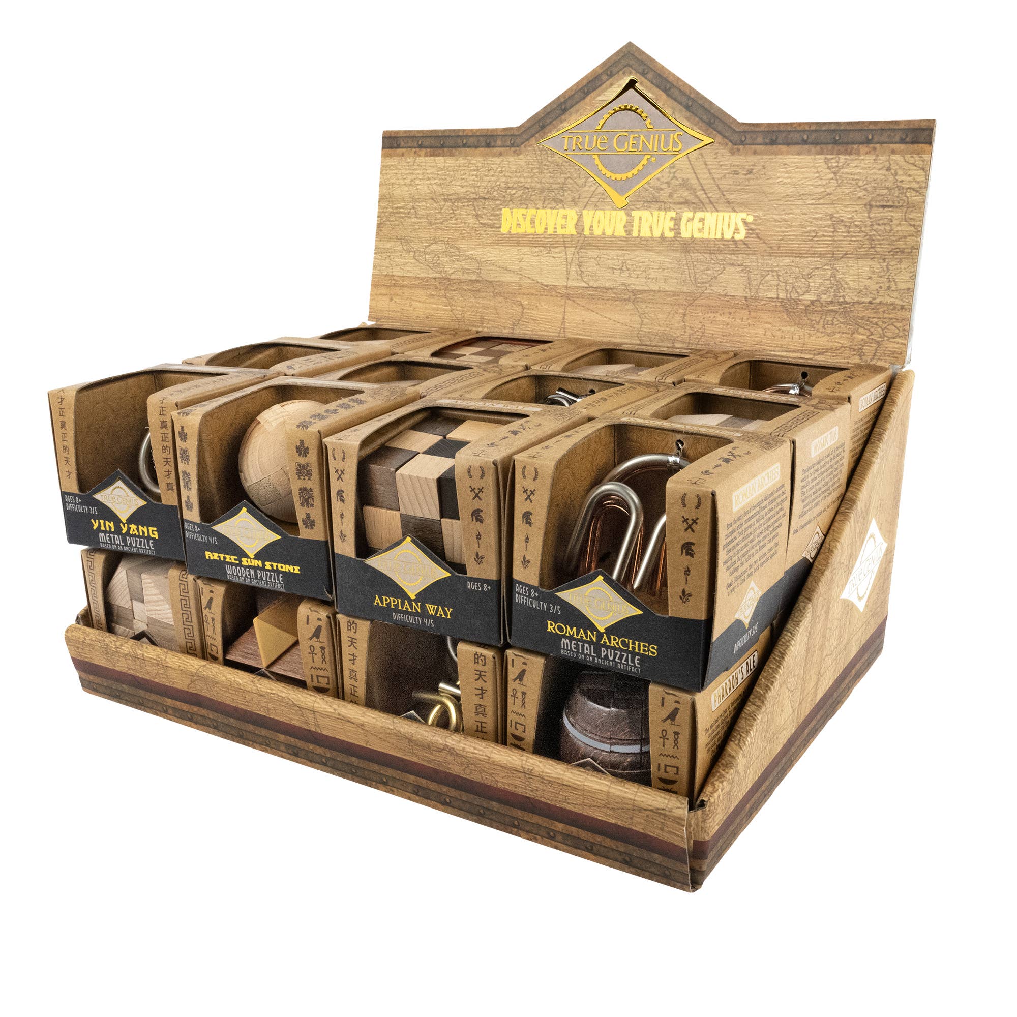 Bobangles - Vente Jeu de réflexion – enfant - Project Genius - Écran True Genius assorti de 24 pièces1