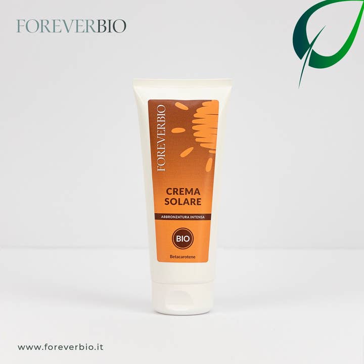 Foreverbio – Großhandel Sonnencremes – Sonnencreme zur Bräunung, 200 ml, hergestellt in Italien