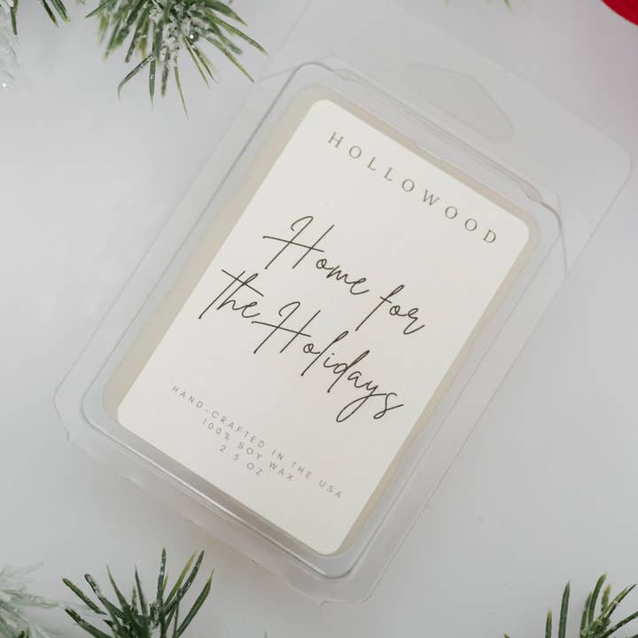 HOME FOR THE HOLIDAYS | WAX MELT for wholesale by HOLLOWOOD FRAGRANCE