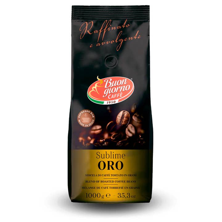 Sublime Gold Coffee Beans 1 kg for wholesale by Buongiorno Caffè