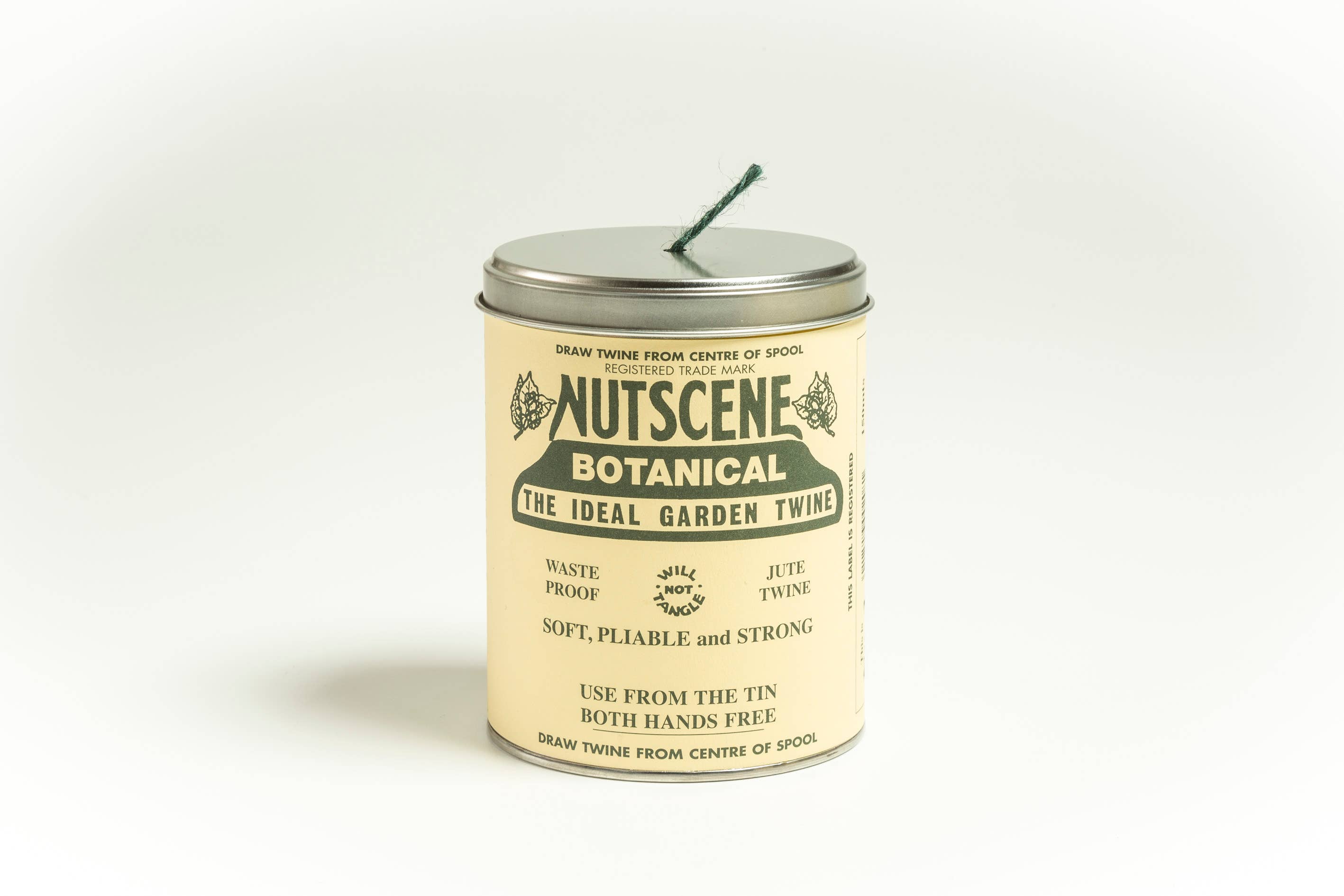 Nutscene Twines Ltd - Wholesale Touw - Iconische tin met Nutscene juten touw (150 m)13
