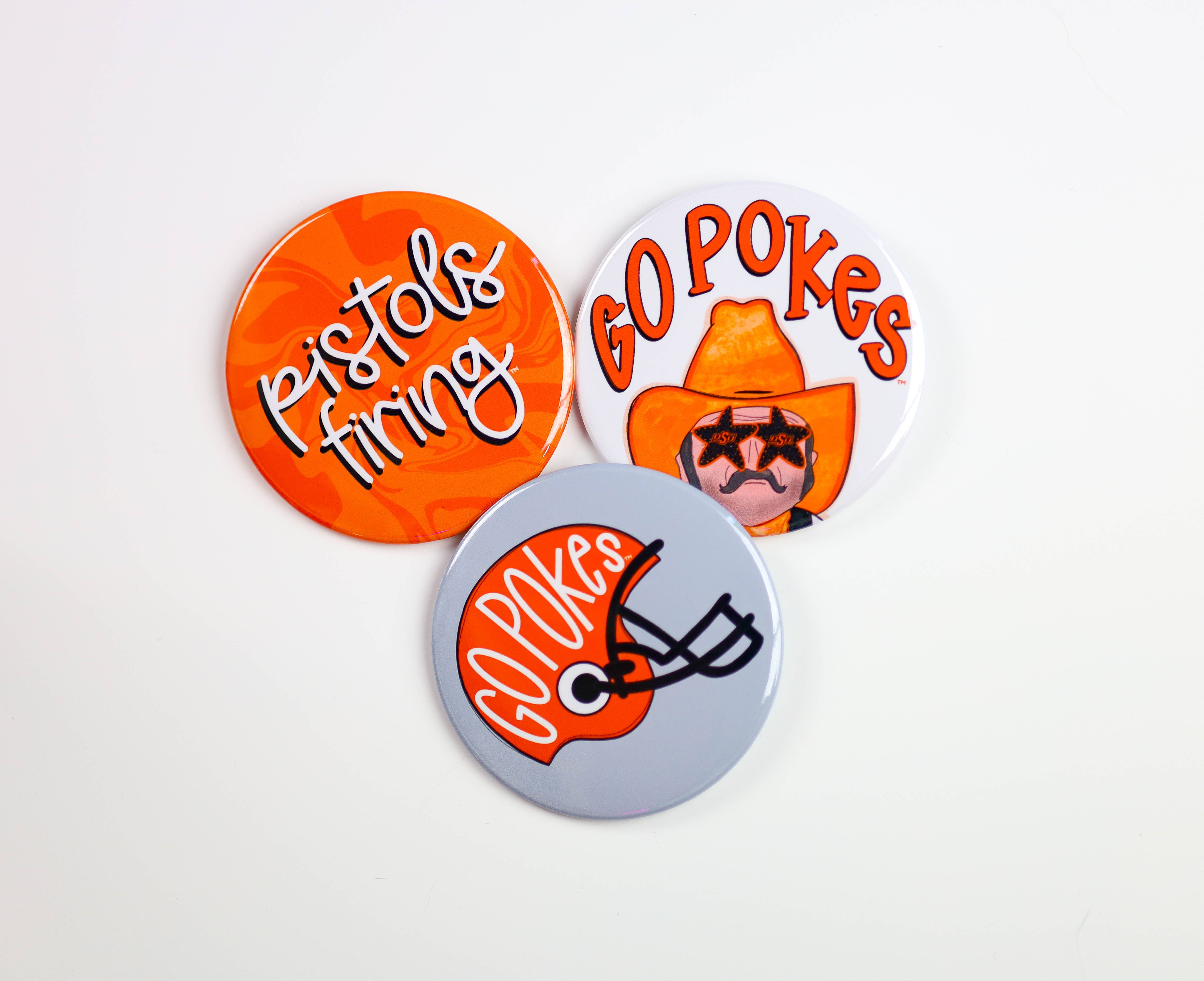 Tailgated Co. - Wholesale Reversspeld/knoop - Oklahoma State University Speldag Knopen | OSU Speldag Speldje2