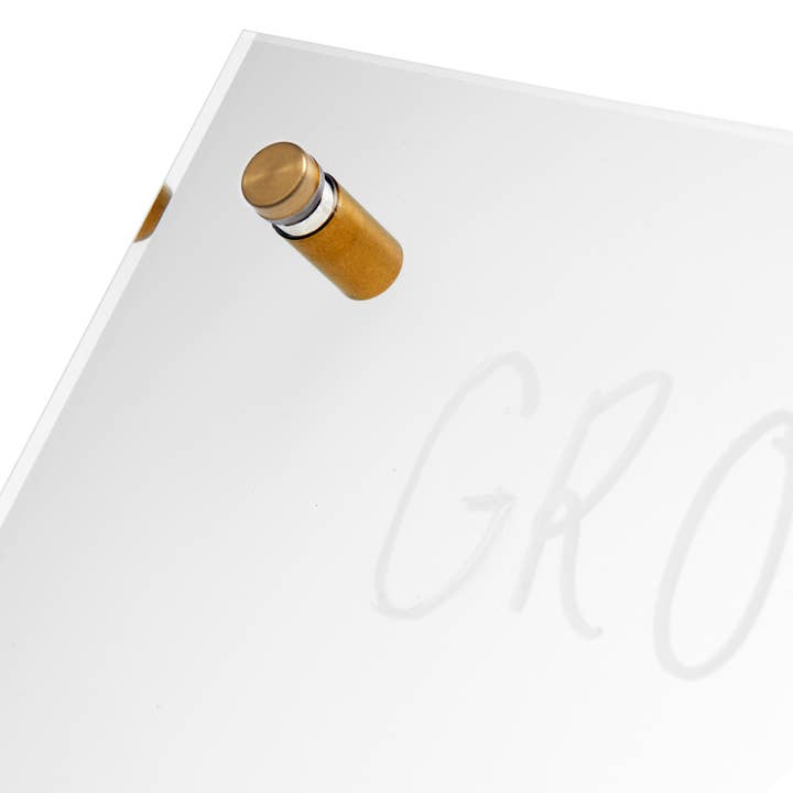 russell+hazel - Wholesale Whiteboard/Dry-Erase Board - Acrylic Wall Board - 24" x 15.75"