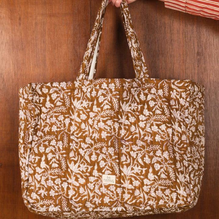 SO FAMILY - Wholesale Tote Bag - Women's - Calcutta Olive Tote Bag