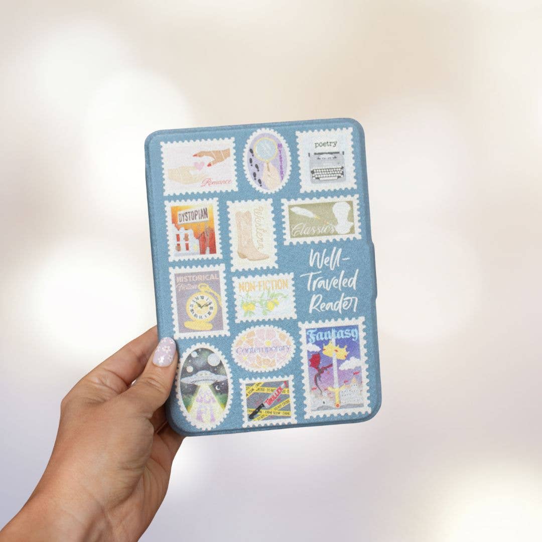 Little Inklings LTD - Wholesale Book Cover - Well Traveled Reader Kobo Case0