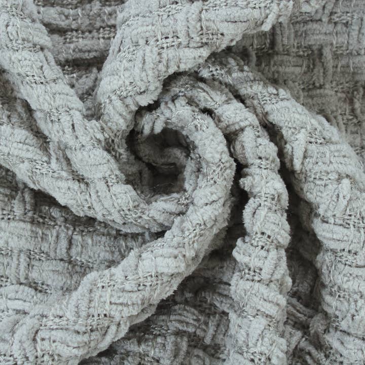 Fabstyles – wholesale Throw blanket – Fabstyles Chenille Basket Weave Throw Blanket, 50x6010