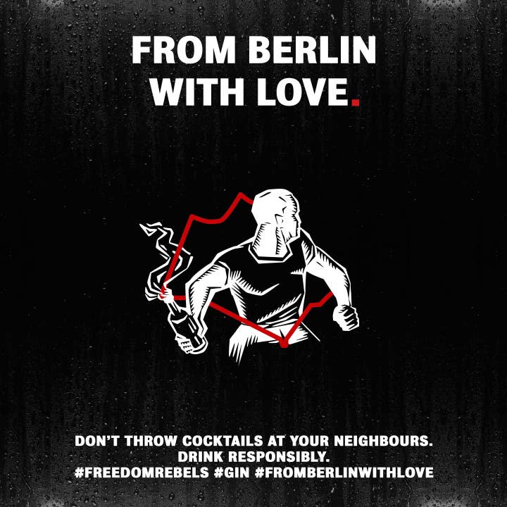 BERLIN BEVERAGES SAG GmbH – Großhandel Gin – FREEDOM REBELS GIN I 500 ml
Preisgekrönter London Dry Gin6