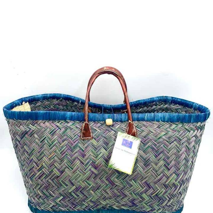 LINETA - Wholesale Beach Bag - Madagascar basket7