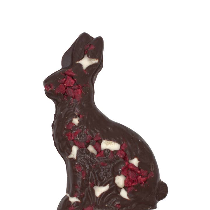 Marshmallow-filled Chocolate Easter Bunny for wholesale by Missionary Chocolates