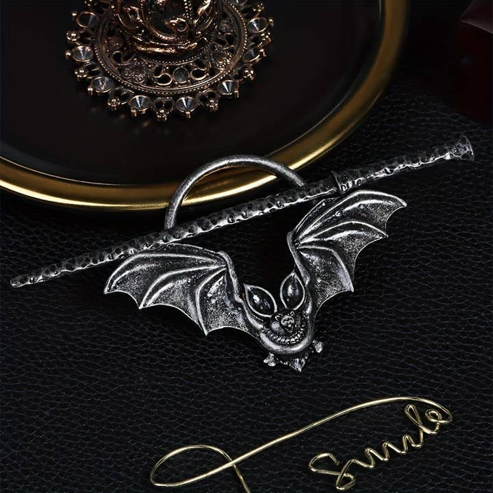SALINA TRADING INC - Wholesale Hair Pin - Vintage Gothic Bat Hairpin Alloy Hair Accessory