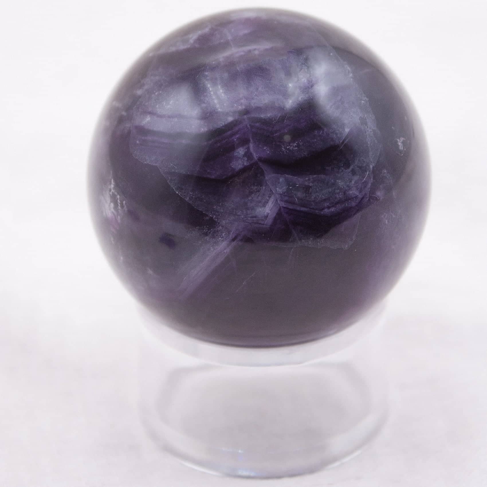 Tiny Rituals - Wholesale Spiritual Stone/Crystal - Rare Rainbow Fluorite Spheres - AAA Premium Quality25