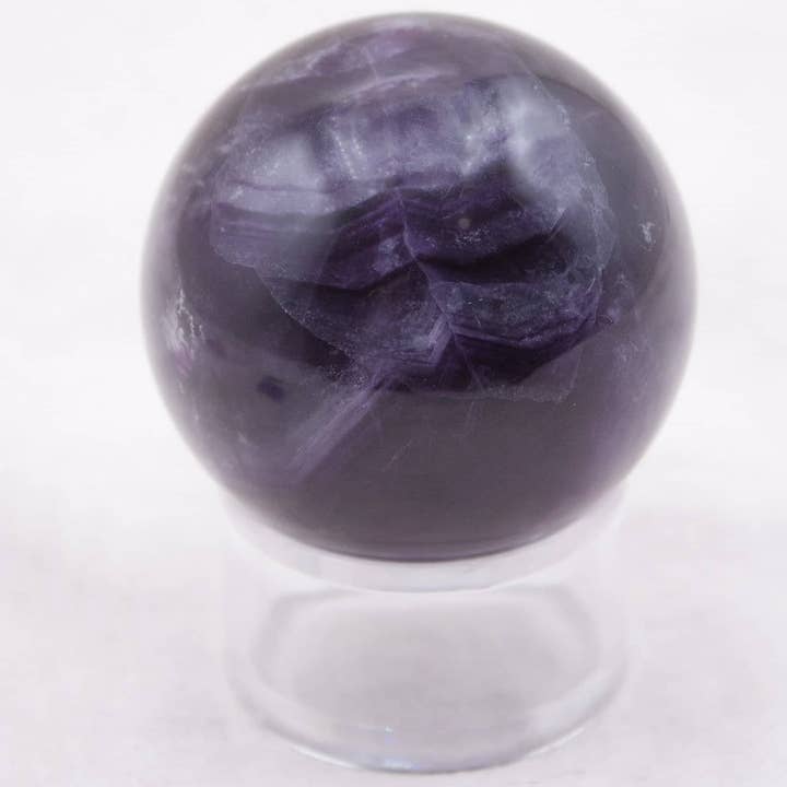Tiny Rituals - Wholesale Spiritual Stone/Crystal - Rare Rainbow Fluorite Spheres - AAA Premium Quality25