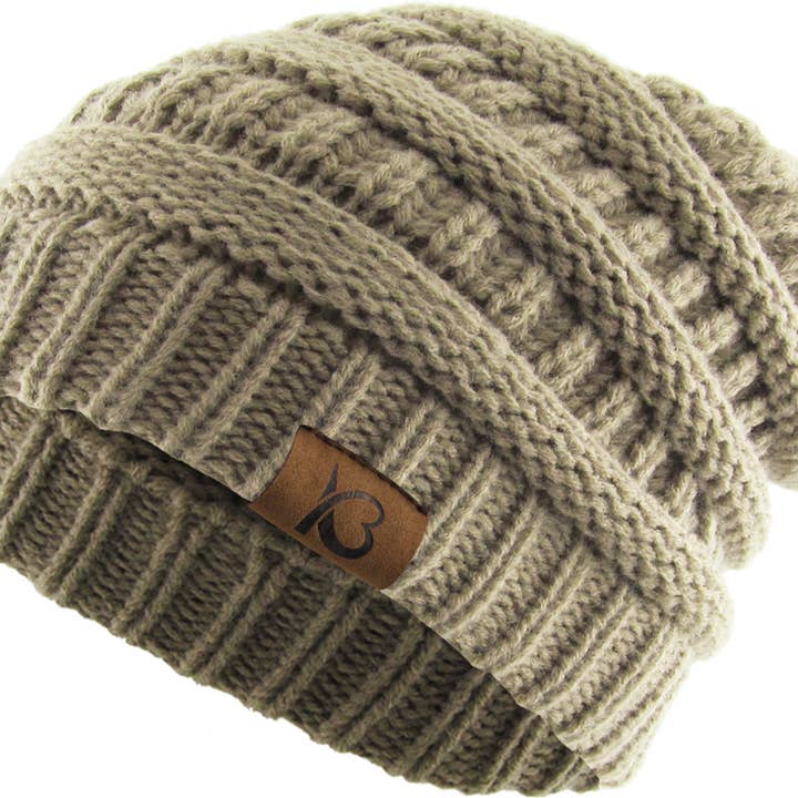 KBETHOS - Wholesale Beanie - Women's - Cable Knit Ribbed Beanie5
