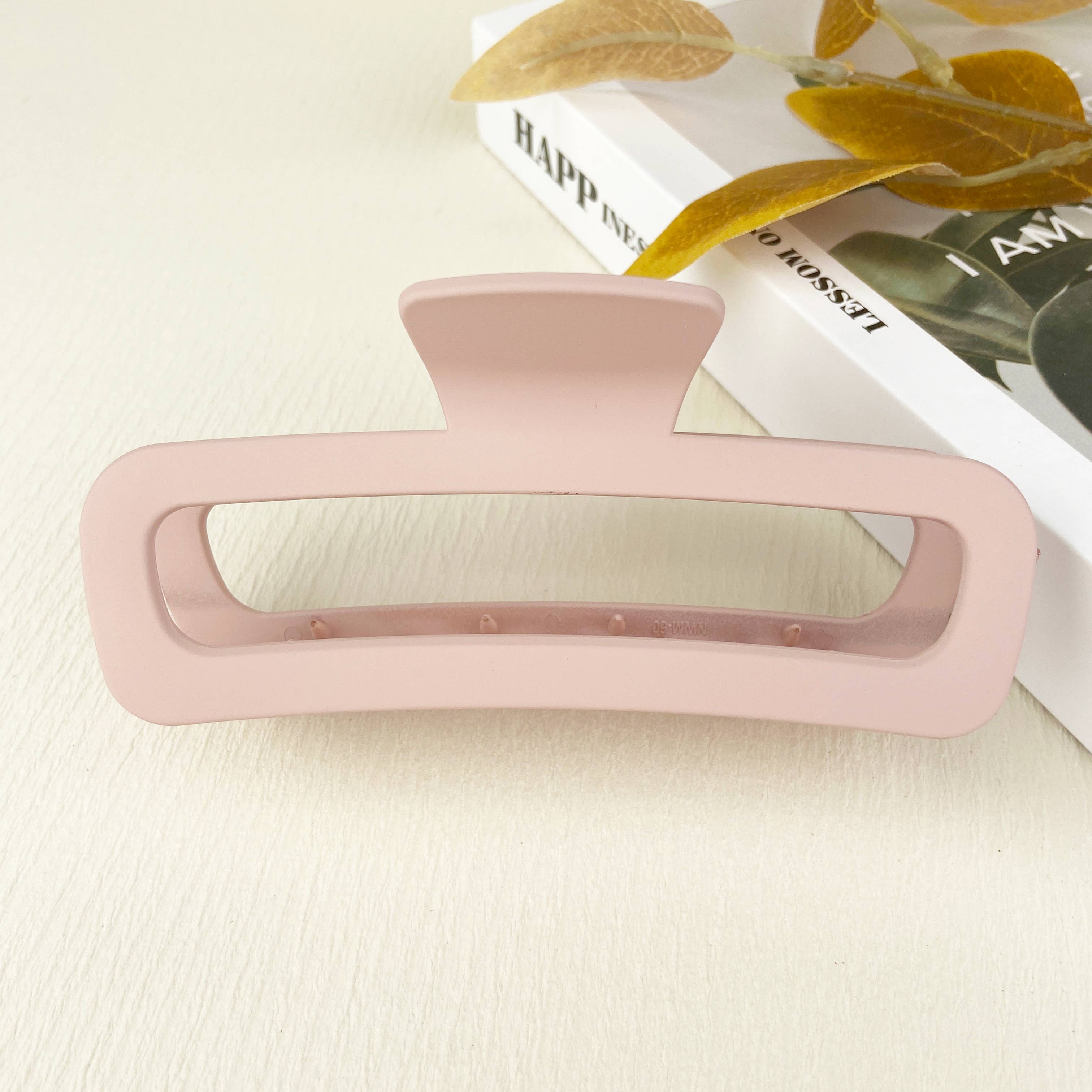 mildstyles – Engroshandel Hårspænde - Dame – Frostet rektangulært hårspænde20