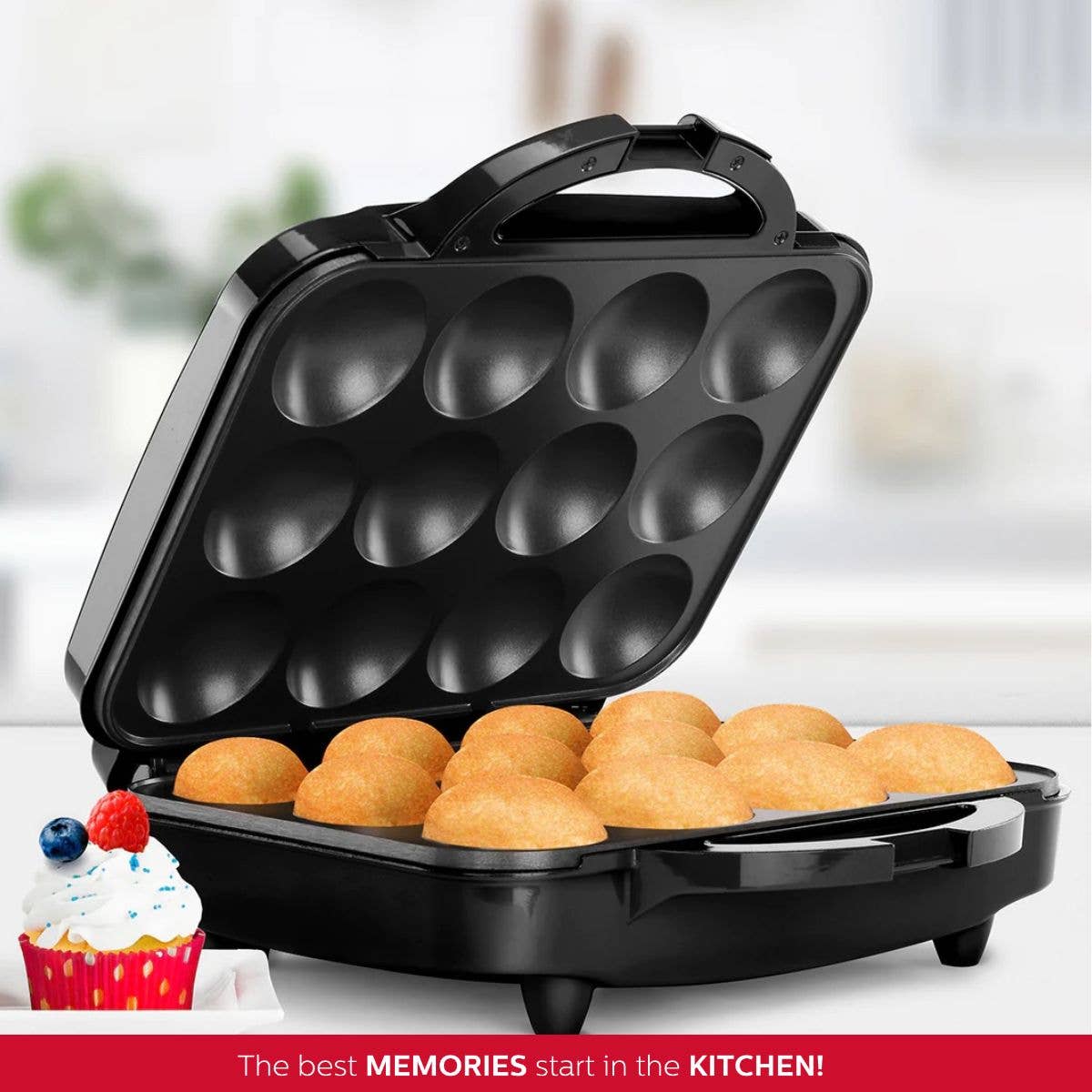 Holstein Housewares - Wholesale Cupcake/Muffin Pan - Holstein Housewares Cupcake Maker 12 Full Size Muffins2