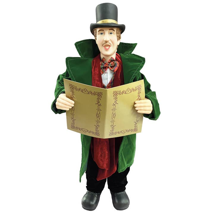 Santa’s Workshop Inc. - Wholesale Christmas Decoration - 20" To 27" Dickens Carolers, Set of 41