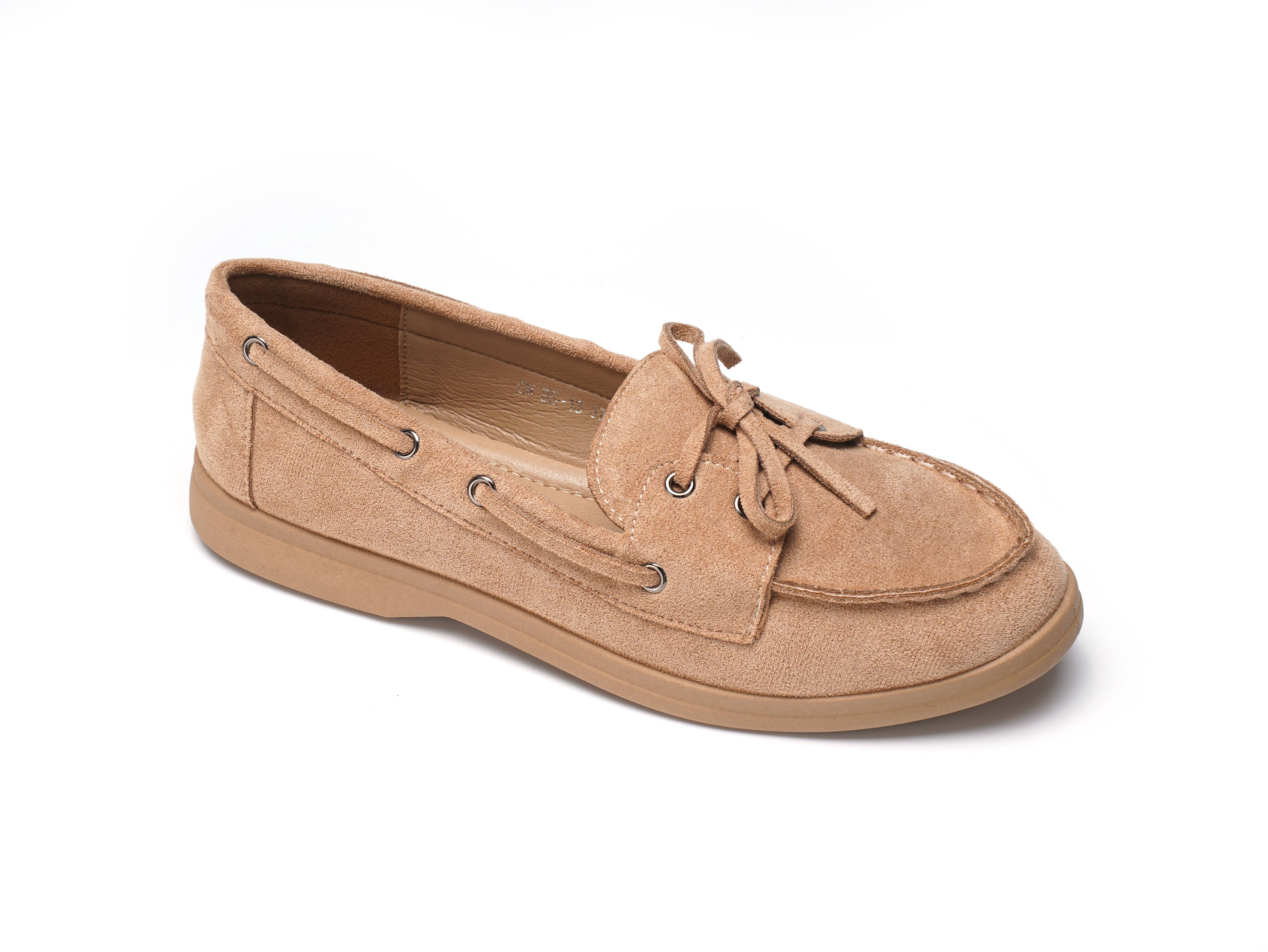 C'M PARIS - Wholesale Slip On Sneakers - Women's - Soft Suede Boat Moccasin BS-131