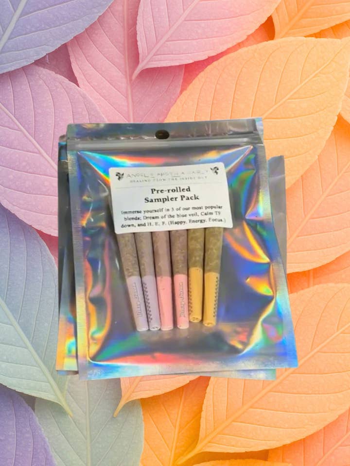 Pre-Rolled Herbal Sampler Pack – Explore 3 Signature Blends for wholesale by Angels Apoth-a-fairy