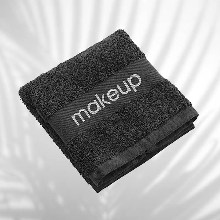 Frosting Company - Wholesale Wash Cloth - Makeup Towel Washcloth Black Hotel - Spa Product