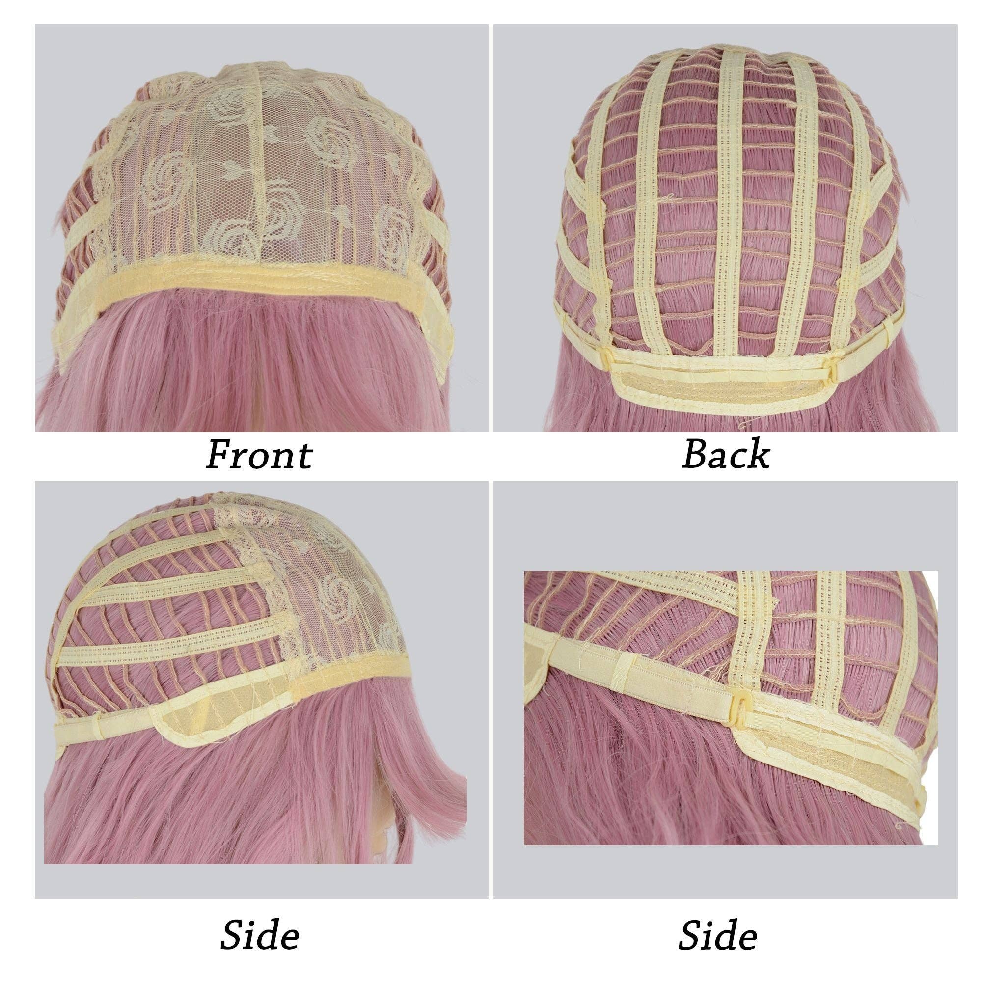 AK Brand - Wholesale Wig/Hair Piece - Long White Blonde Synthetic Wig with Bangs11