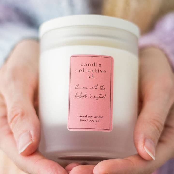 Candle Collective UK - Wholesale Jar/Filled Candle - Frosted Glass Jar Candle0