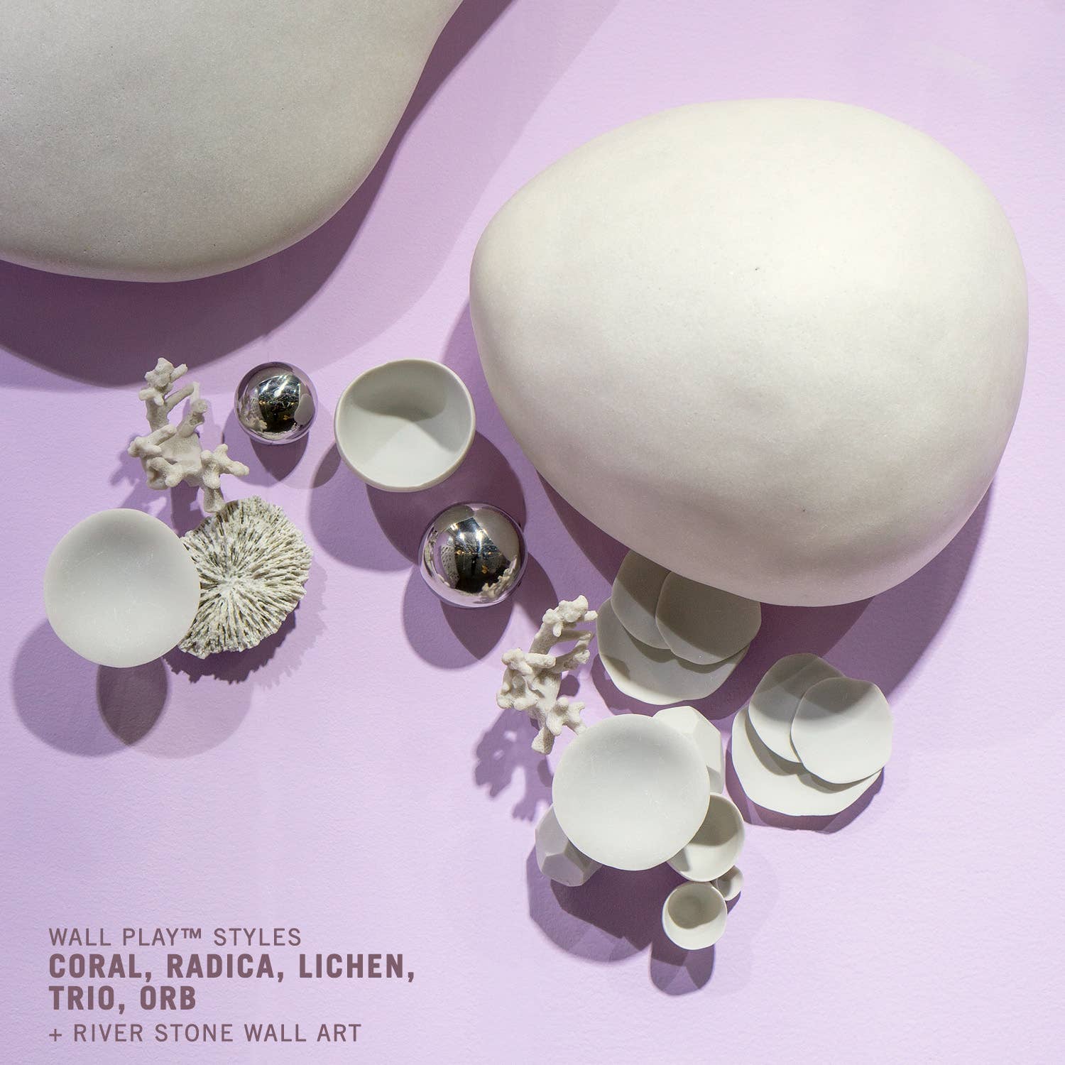 Gold Leaf Design Group - Wholesale Wall Accent - Wall Play™: Orb, Polished, Set/1014