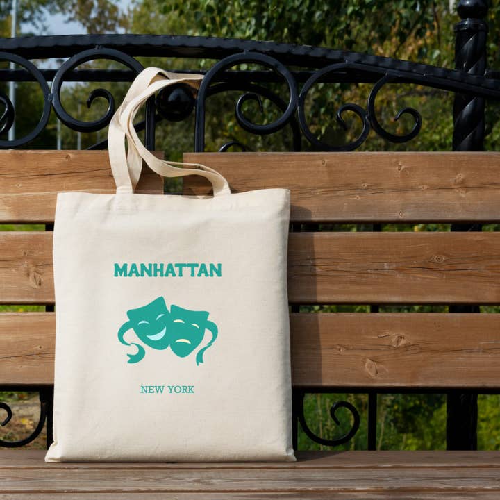 New York Borough Tote Bags –Manhattan for wholesale by Fanesha Fabre