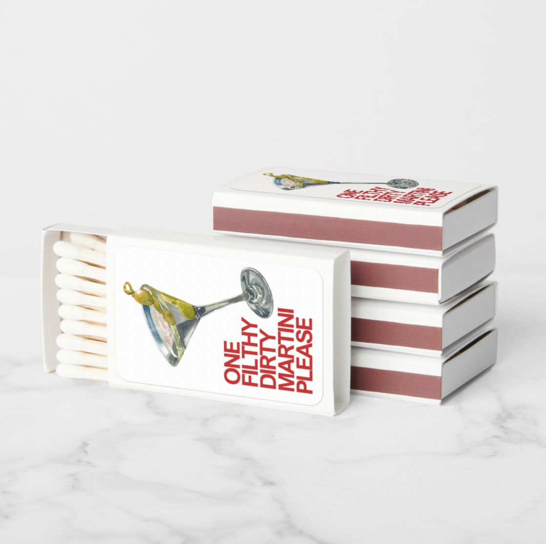 Electric Feels Company – wholesale Tändsticka – Smutsig Martini Tändsticksask1