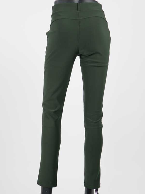 Tregging Jacky Verde militare per la vendita all'ingrosso da parte di Comfy Musthaves