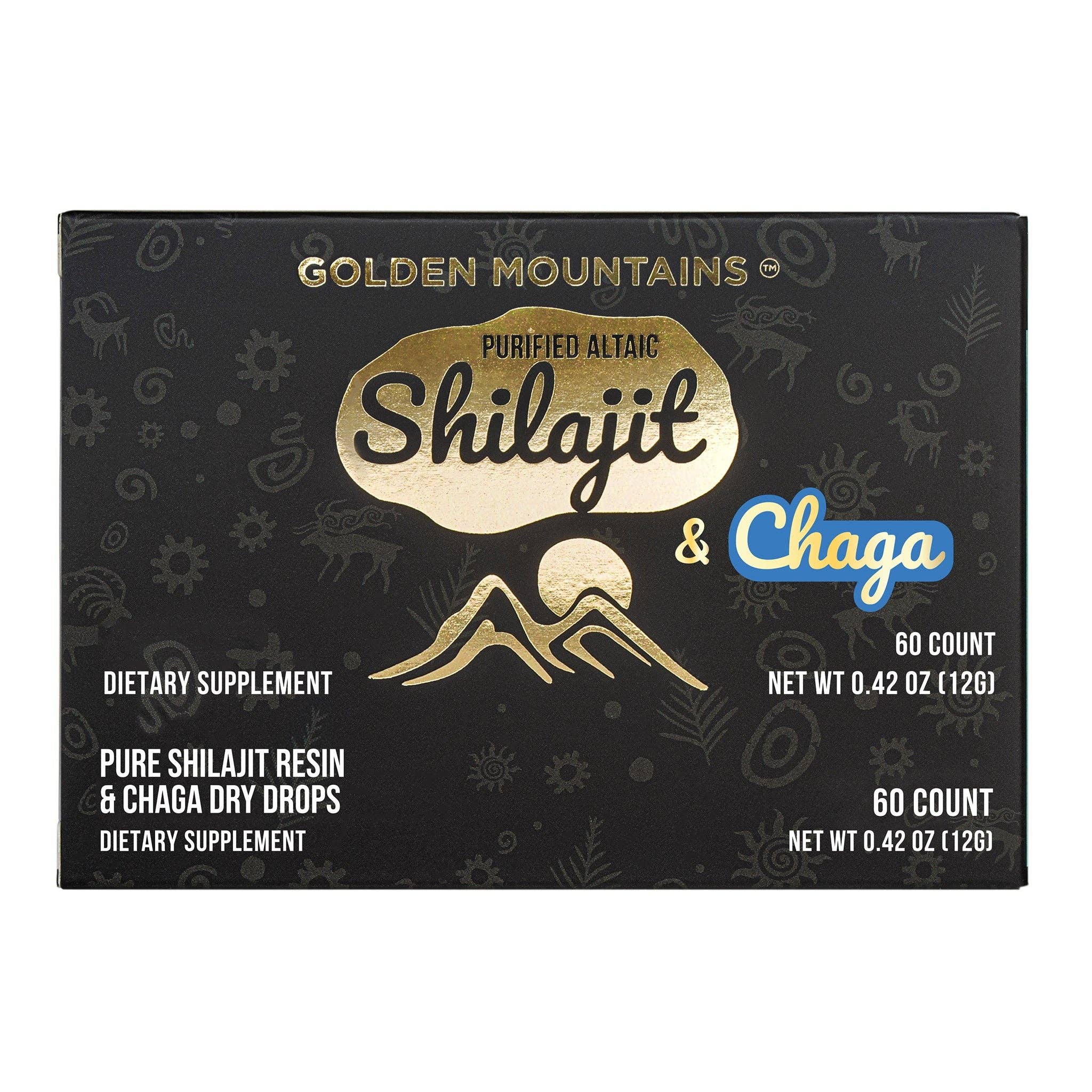 SiberianGreen - Wholesale Oral Supplement/Vitamin - Siberian Green Pure Altai Shilajit Resin w Chaga Birch Extract – 180 Dry Drops (3-Pack)2