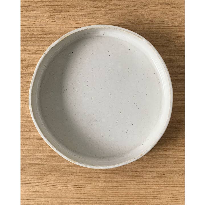 Jenn Johnston Ceramics - Wholesale Serving bowl - white serve - stacking serving dish1