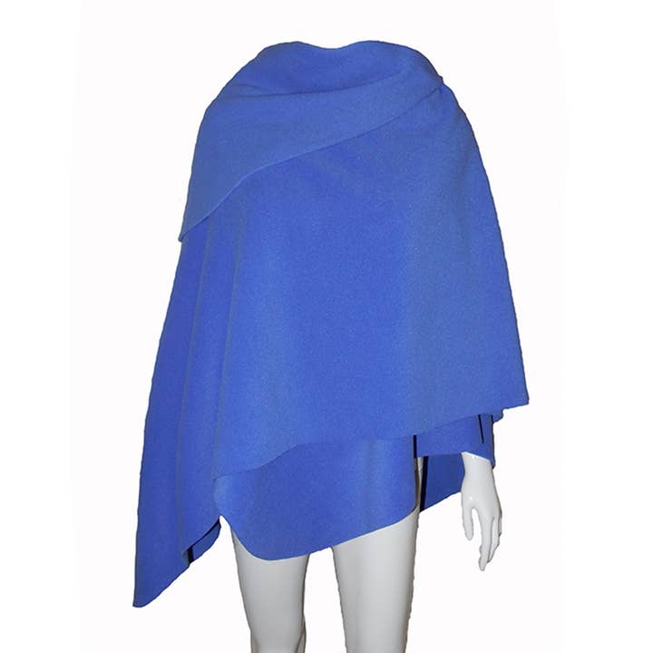 Non Fringed Hooded Cloque for wholesale by Swanque