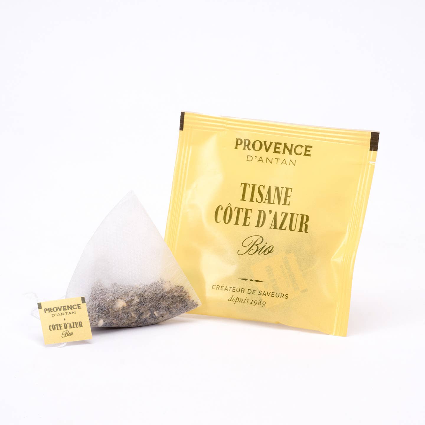 PROVENCE D'ANTAN - Vente Thés santé/détox - Tisane Côte d'Azur Bio* Boite Métal 12 sachets3