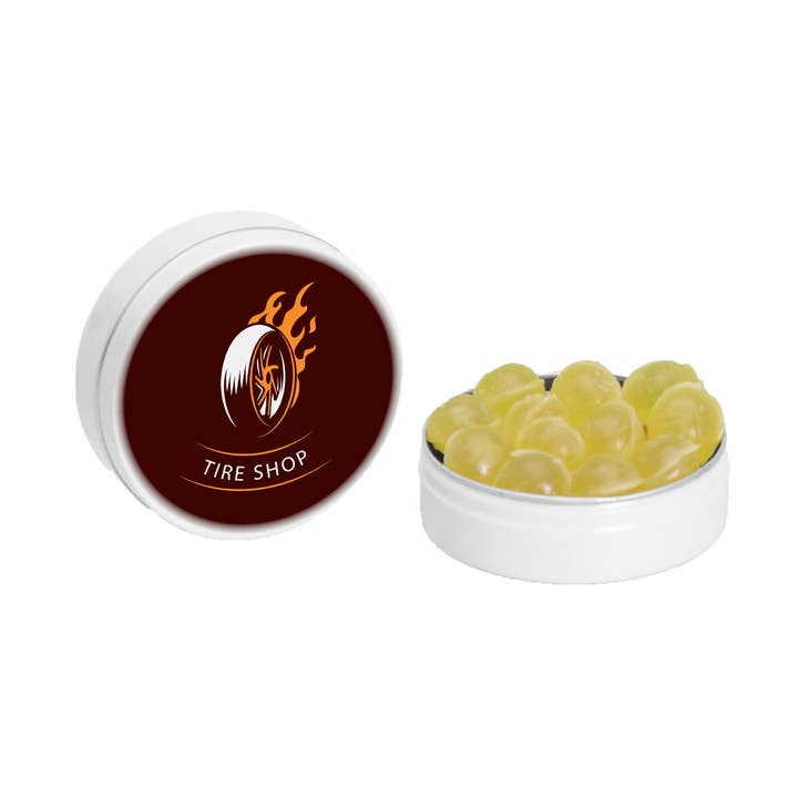 Boîtes de bonbons - Personnalisée Marque Blanche (50mm) pour la vente par Printbox