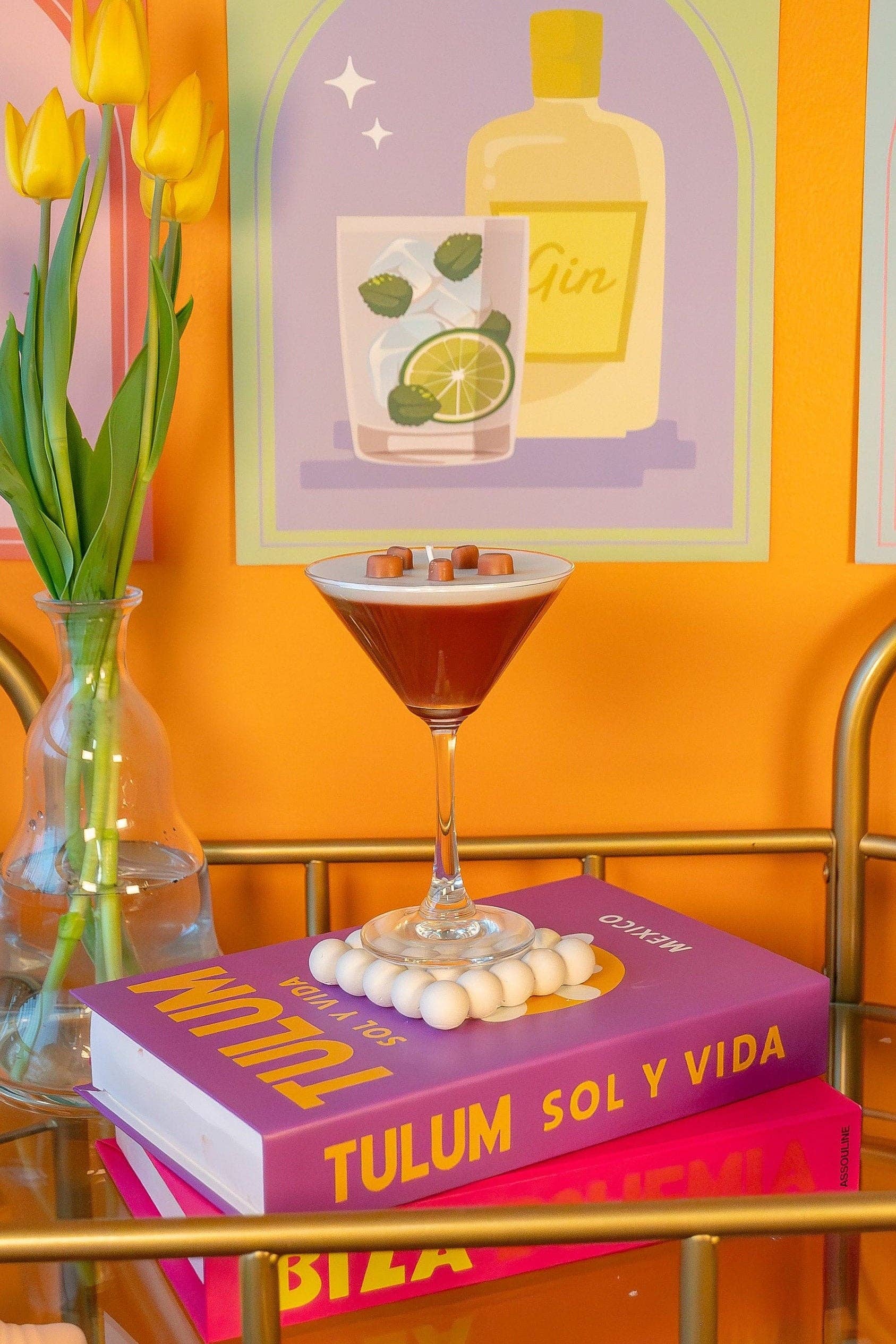 Candle Lume - Wholesale Novelty Candle - Espresso Martini Candle 5 beans / Coffee Candle / Espresso Martini Lovers / Espresso Lovers1