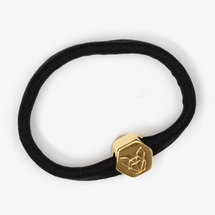 Black Elastic Hair Tie for wholesale by Hunny Bunny Collection