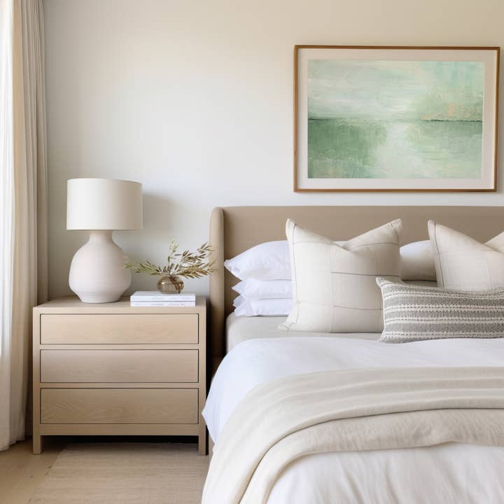 AMY WARR ART - Wholesale Art Print - Art Print - Abstract Coastal Landscape - 'Day Dreaming'
