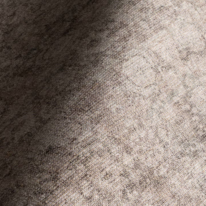 Dark Beige Hillstone Collection Delphi Traditional Vintage Medallion Area Rug for wholesale on Faire3