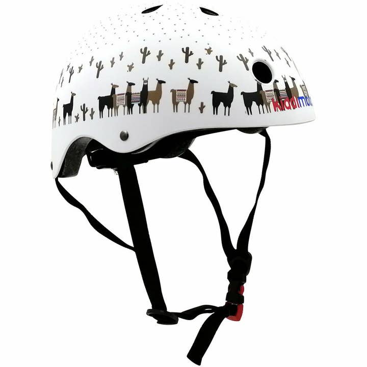 Kiddimoto – Engroshandel Cykler og scootere - Børn – Kiddimoto hjelm med lama-design, maksimal hovedbeskyttelse