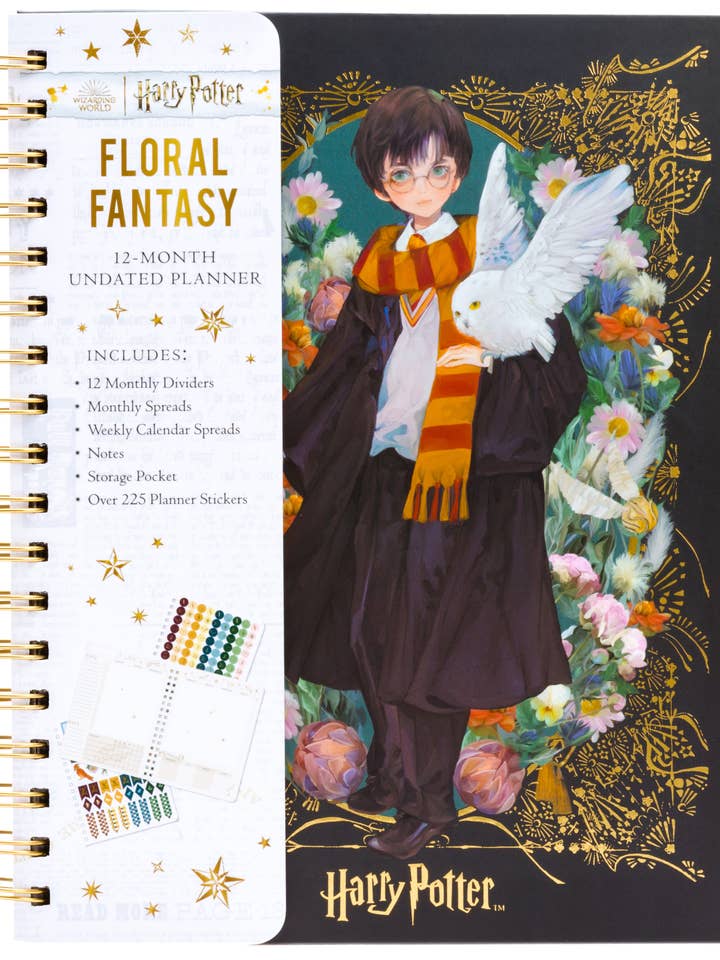 Harry Potter: Floral Fantasy 12- Month Undated Planner
for wholesale by Insight Editions UK